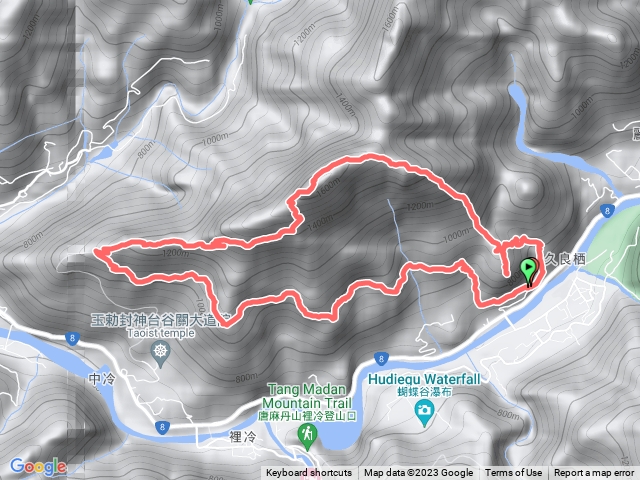 德芙蘭上東卯山松鶴山北峰