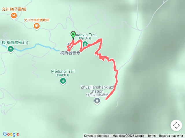 小百岳#67 竹子尖山 (含休息5分鐘)