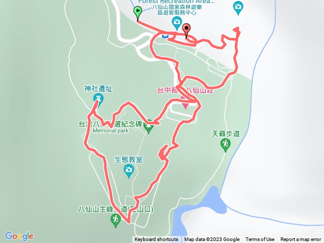 八仙山森林遊樂區