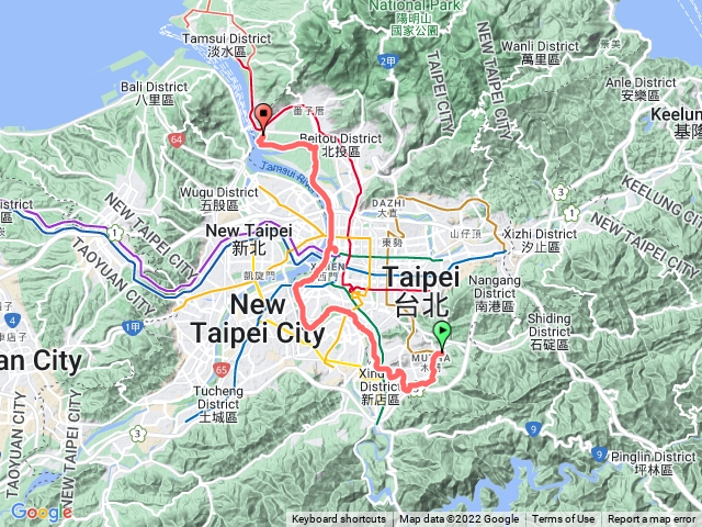台北大縱走第八段