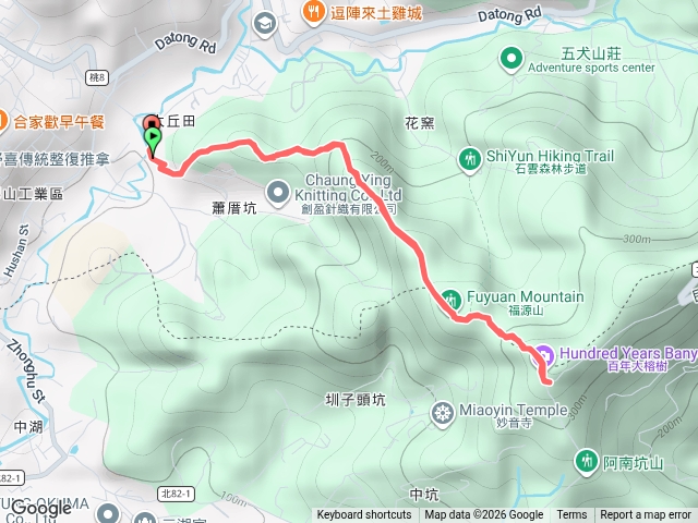 福源山步道至大榕樹 午後輕裝登山預覽圖