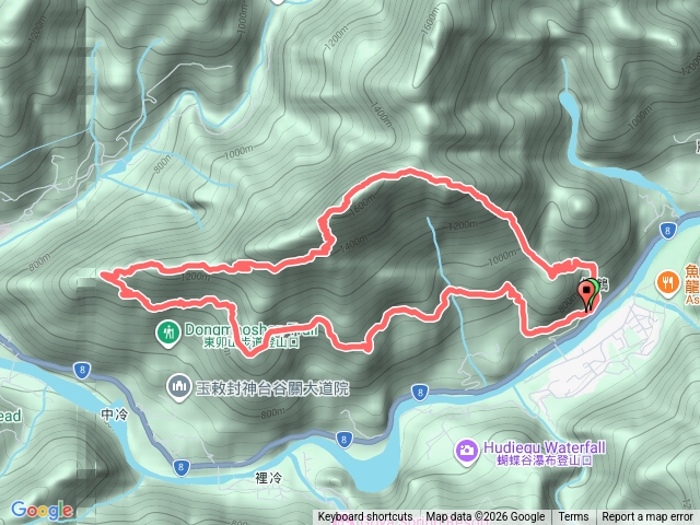 東卯山東南稜o型預覽圖