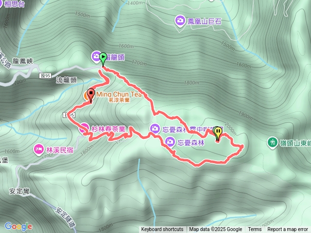 嶺頭山忘憂森林