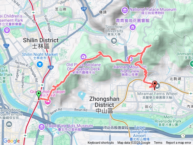 臺北大縱走第五段