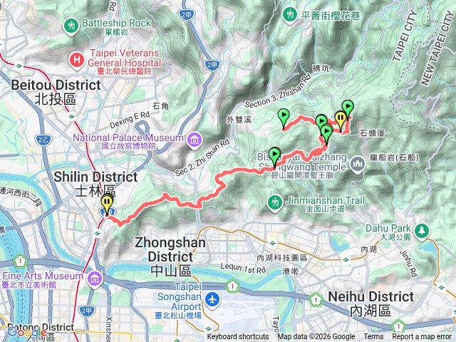 翠山大崙頭尾園覺寺文間山劍潭