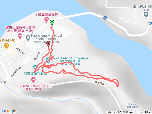 浦來溪頭社棧道
