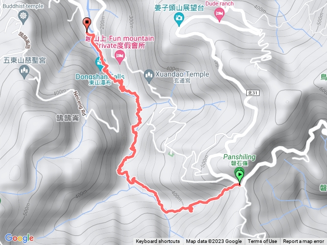 作埤內古道溯溪至仁愛橋