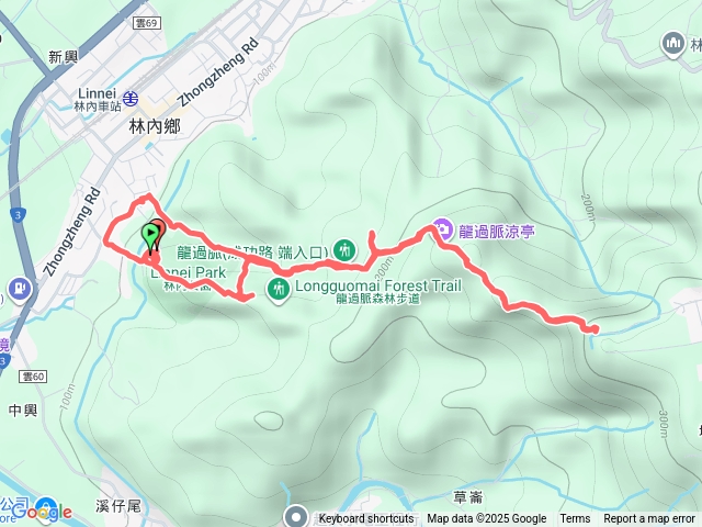 林內龍過脈步道走走預覽圖