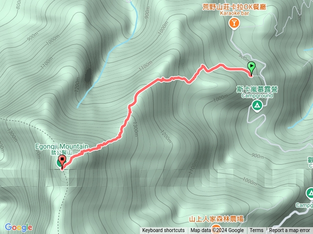 鵝公髻山第二登山口