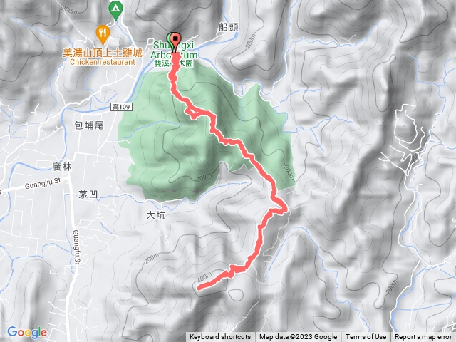 【茶頂山+雙溪樹木園】