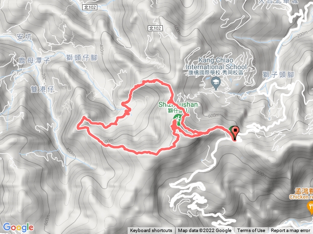 獅仔頭山、鹿母潭山、粽串尖O型縱走