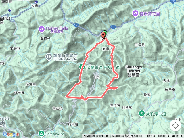 崩山古道柑腳山北豹子廚山中坑古道預覽圖