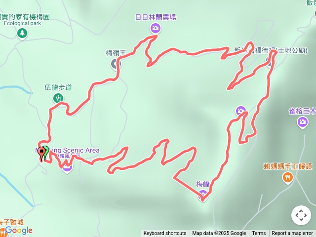 250411-梅峰古道、伍龍步道O繞