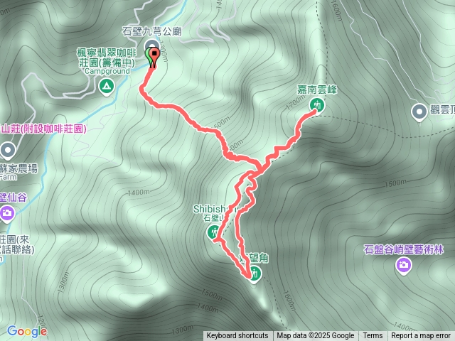 2025/2/2嘉南雲峰、石壁山登山步道