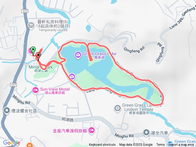 青草湖環湖步道
