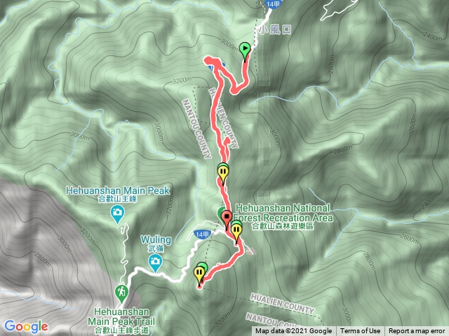 合歡東峰.石門山