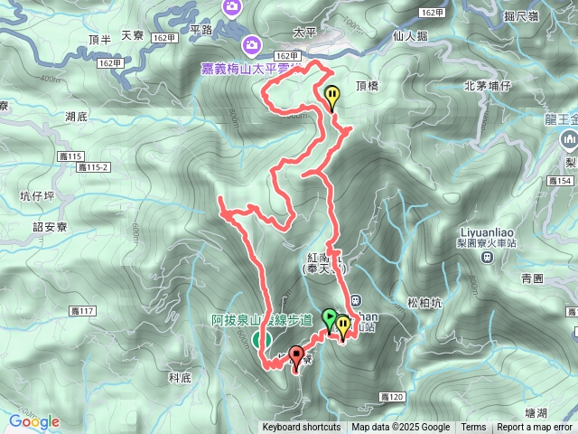 獨立山-大巃頂-太平-阿拔泉山預覽圖