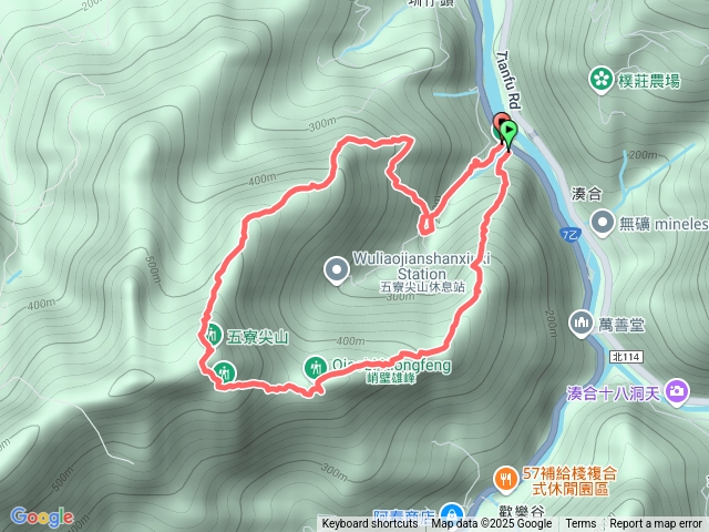 五寮尖、峭壁雄峰、獨立峰O型縱走