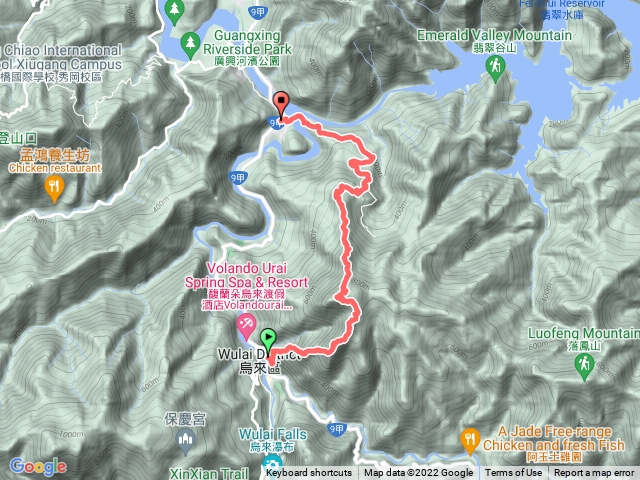 EC烏來前鋒主峰東峰 大埔山 四崁水山