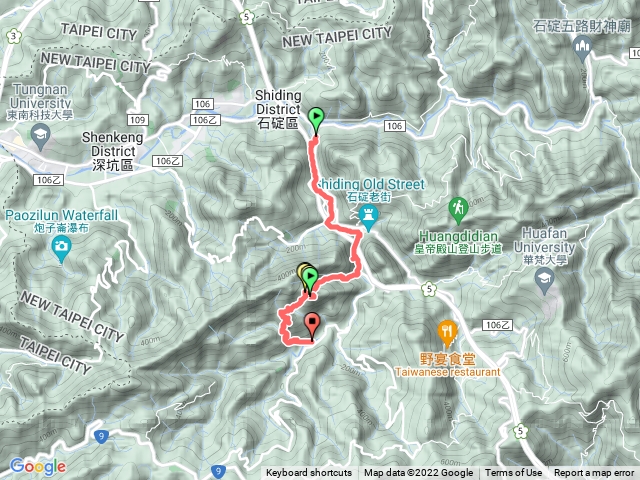  烏塗溪步道-摸乳巷古道-山羊洞步道