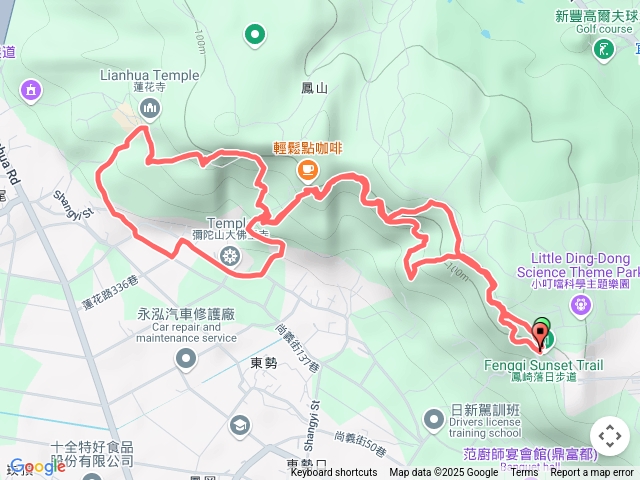 鳳崎落日步道