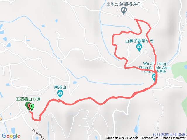 五酒桶山步道