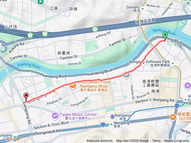 重陽路(後港公園到向陽路)
