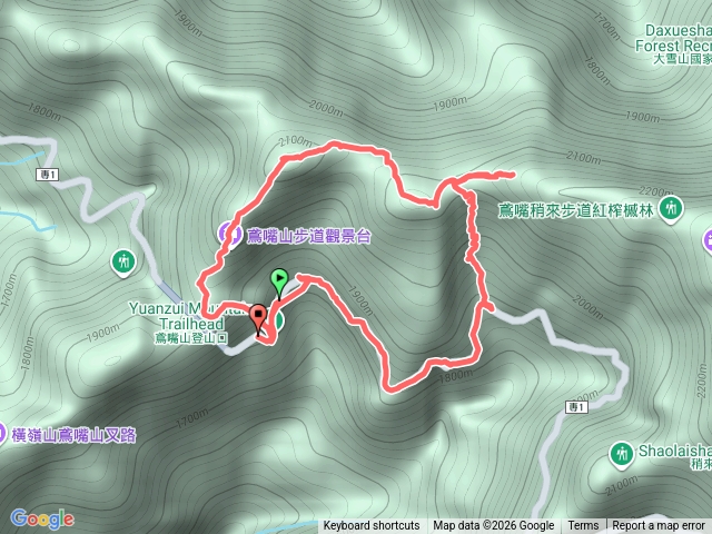 鳶嘴山中圈預覽圖