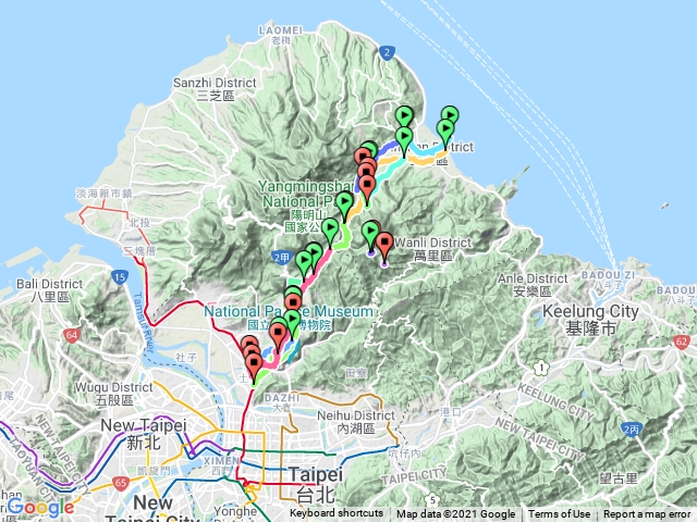 2021.9.24尋訪魚路古道南段(擎天崗~士林捷運站)