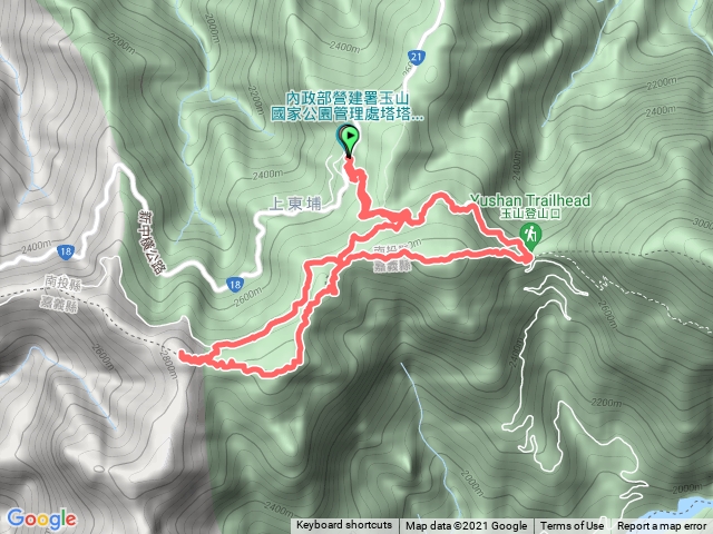 麟趾山、鹿林山、鹿林前山三山縱走(塔塔加三山)