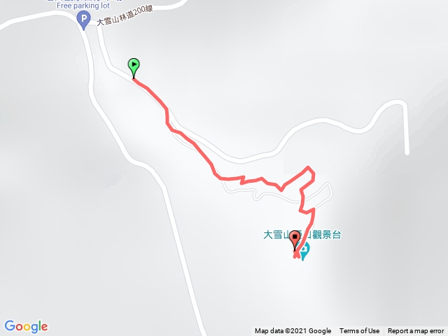 埡口觀景台 海拔2600公尺