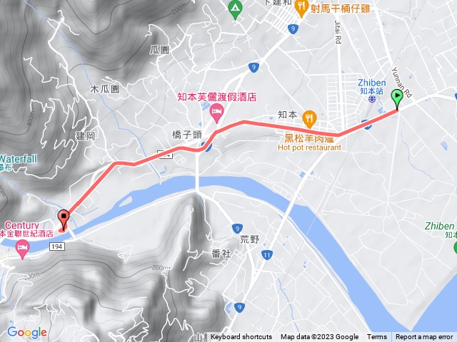 知本濕地到知本溪