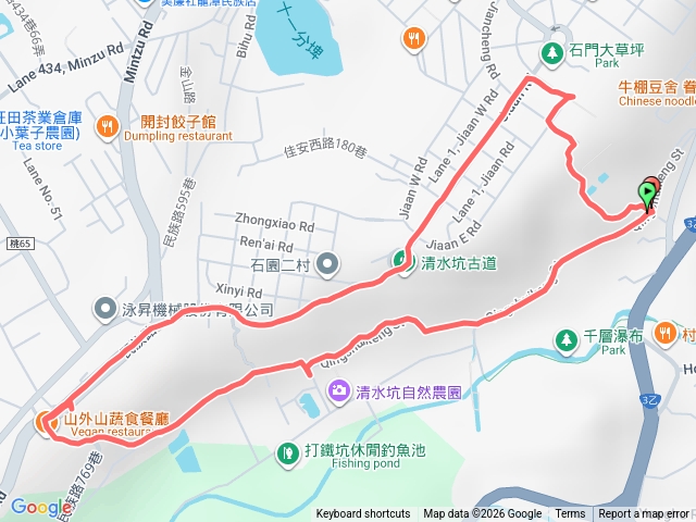 2026/01/03樟之細路-清水坑古道（第一段）-水圳櫻花
