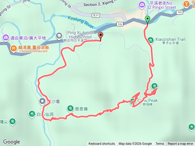 孝子-慈母-普陀-慈恩（不建議走慈恩）