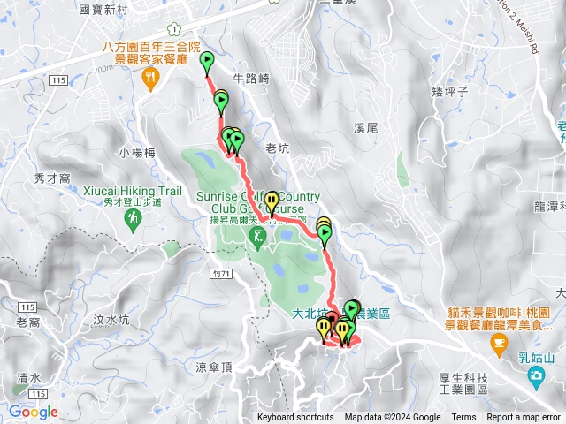 福人登山步道，大北坑步道