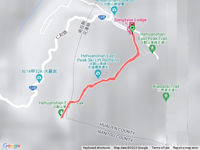 松雪樓到合歡東峰