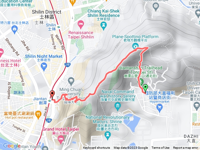 劍潭青山步道-經水神社