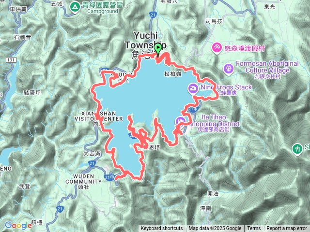 婷婷日月潭環湖O繞