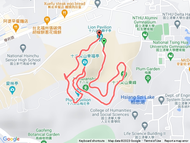 2023 #2 - 小百岳十八尖山步道 （一圈）