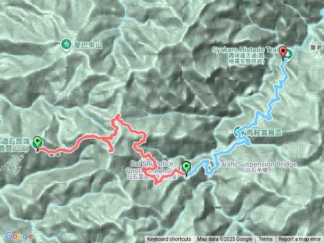 霞喀羅古道楓紅遺跡探尋之旅預覽圖