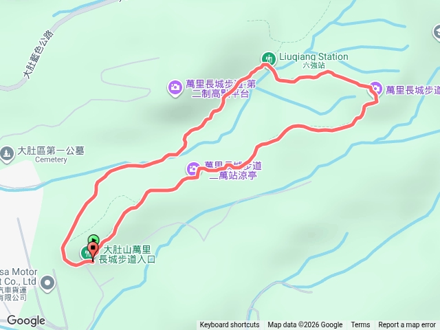 大肚萬里長城步道預覽圖