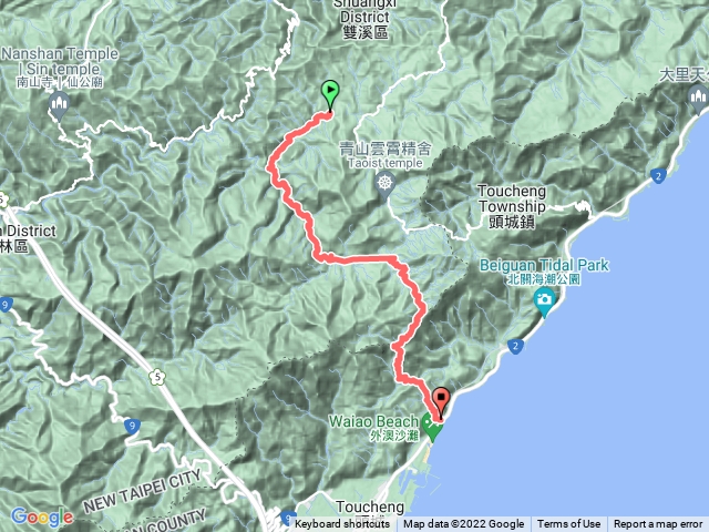 北勢溪-灣潭-轉公車到坪溪頭-坪溪古道-石空古道