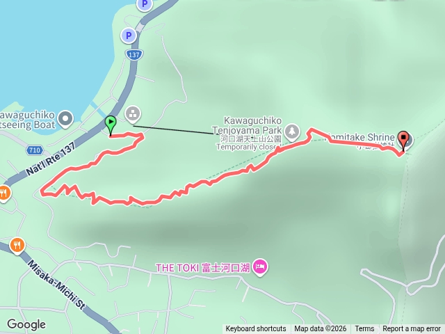富士山河口湖天上山