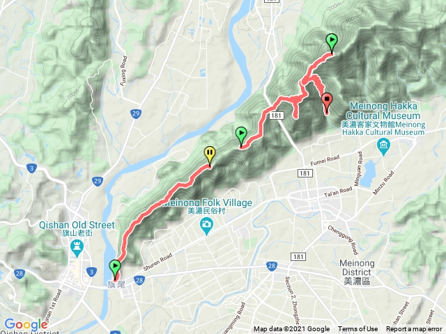旗靈月縱走（雙峰山克孝峰連走）