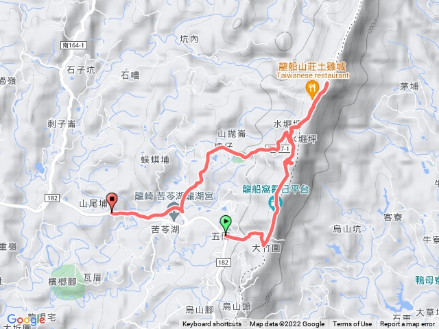 龍船山、龍船窩山(未登頂)-南瀛百岳