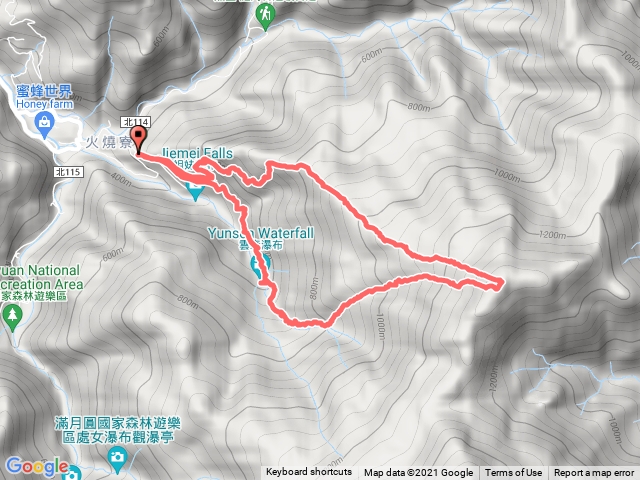 逐鹿山O型(水路上山路下)