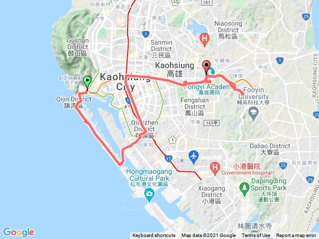 D3西子灣至鳳山火車站