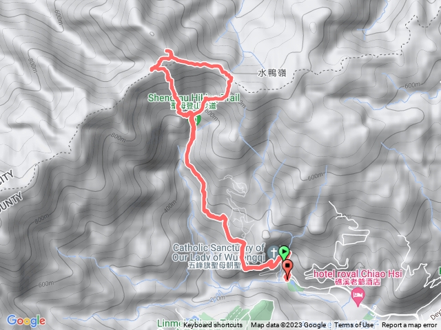 宜蘭抹茶山環狀走巴塘古道下山