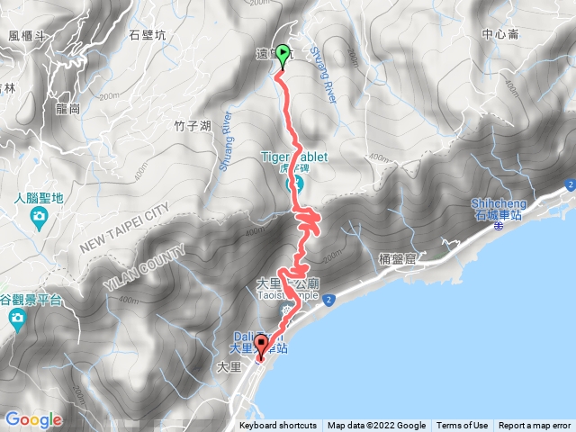 草嶺古道（福隆-大里）