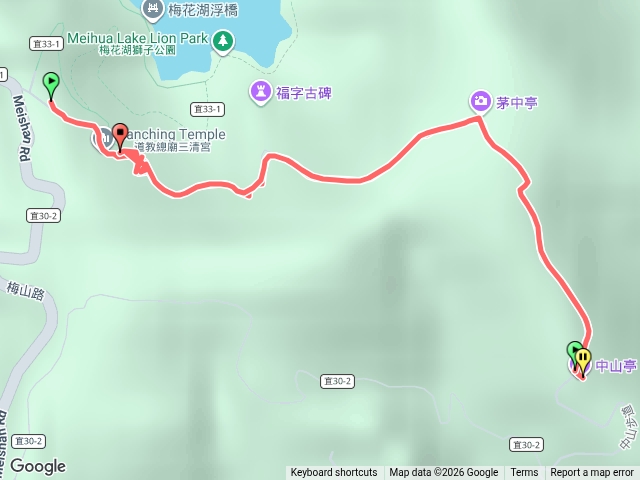 宜蘭三清宮中山步道